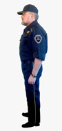 Костюм охранника, аналог костюма ППС полиции.