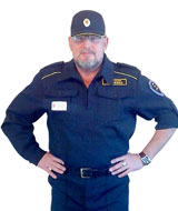 Костюм охранника, аналог костюма ППС полиции.